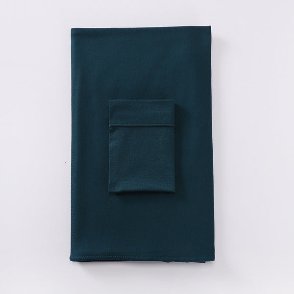 Women's Minimalist Modal Bottom Hat Integrated Scarf