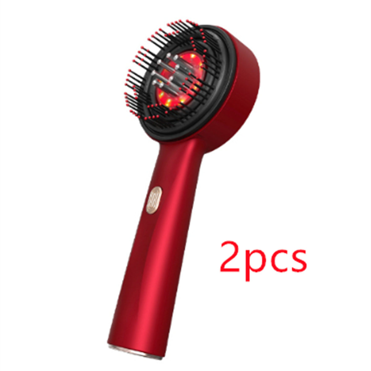 Electric Massage Comb Home Scalp Drain Comb Red Light Anti-slip Hair Care Multi-functional Massage Comb