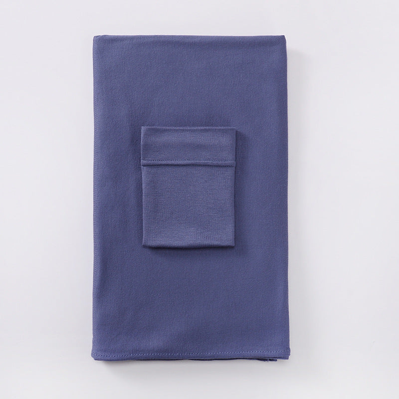 Women's Minimalist Modal Bottom Hat Integrated Scarf