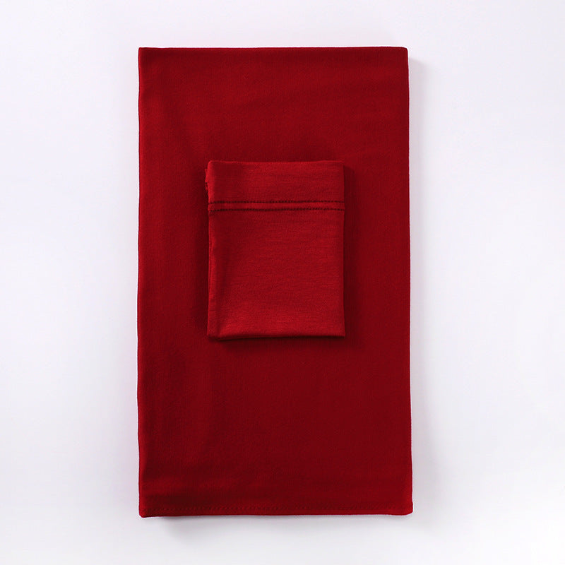 Women's Minimalist Modal Bottom Hat Integrated Scarf