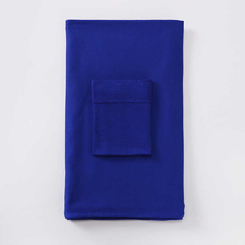 Women's Minimalist Modal Bottom Hat Integrated Scarf