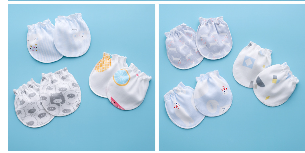 Baby Mittens, Scratch-Resistant Hand and Face Gloves