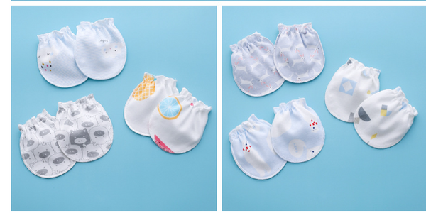 Baby Mittens, Scratch-Resistant Hand and Face Gloves