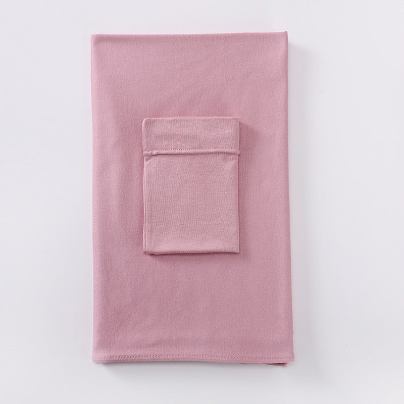 Women's Minimalist Modal Bottom Hat Integrated Scarf