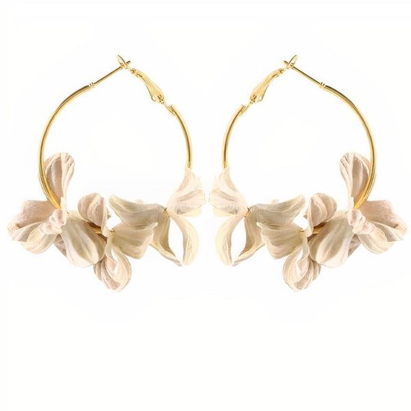 Aussie -White  Earrings