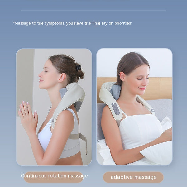 Shoulder And Neck Massage Instrument Neck Massager Neck Lifting Hot Compress Dredging Neck Trapezoid Muscle Clip Kneading