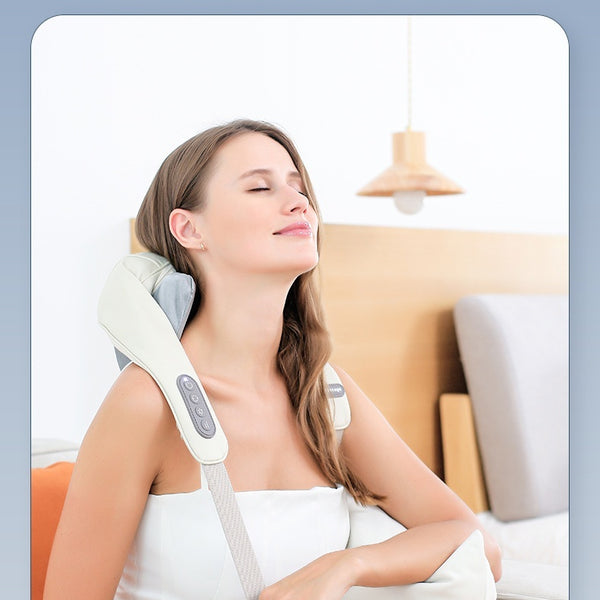 Shoulder And Neck Massage Instrument Neck Massager Neck Lifting Hot Compress Dredging Neck Trapezoid Muscle Clip Kneading