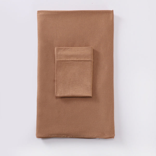 Women's Minimalist Modal Bottom Hat Integrated Scarf