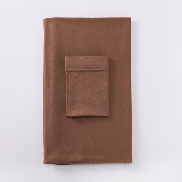 Women's Minimalist Modal Bottom Hat Integrated Scarf