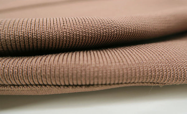 V-Neck Bodycon Jumpsuit with Flare Hem and Straps