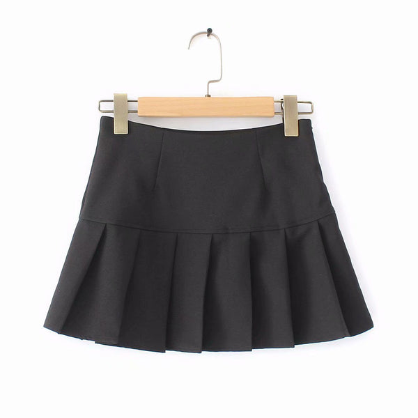 Ladies Mini Pleated Tennis Skirt for Campus Sports