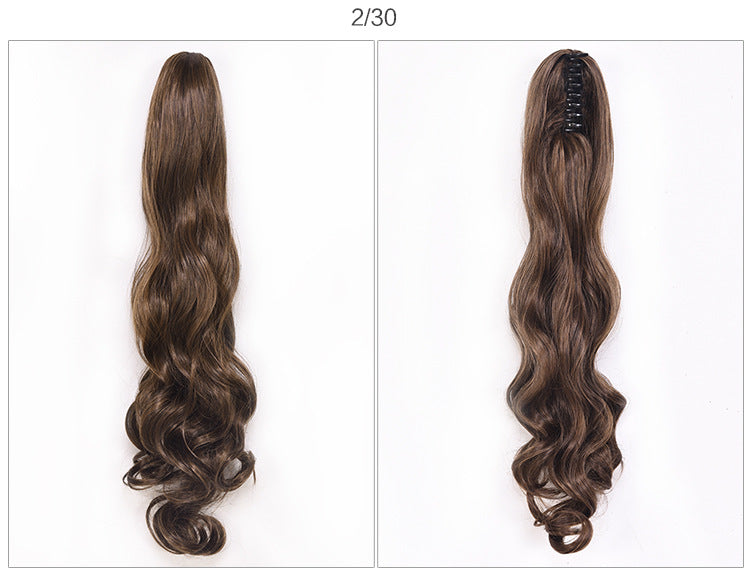 European Style Synthetic Curly Ponytail Wig