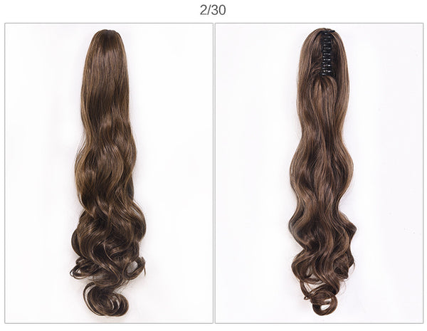 European Style Synthetic Curly Ponytail Wig