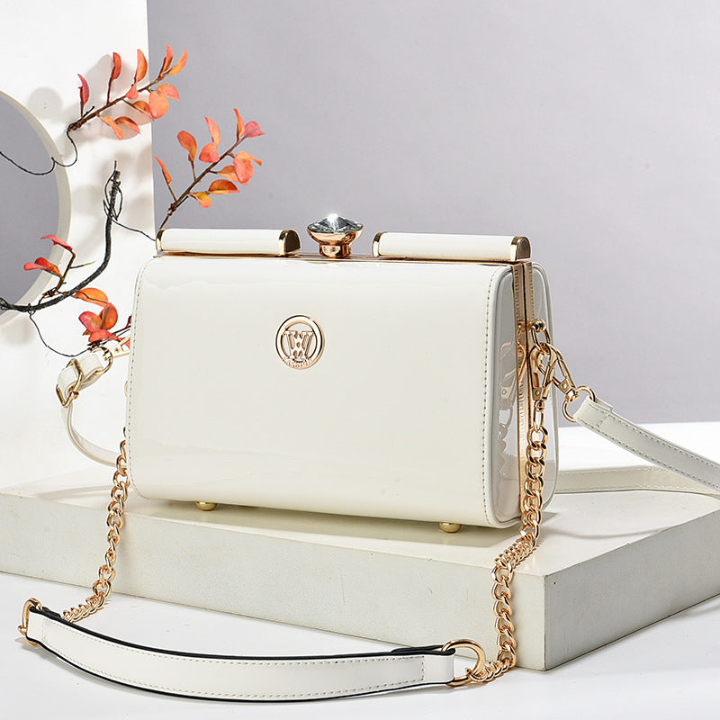 Niche Trendy Diamond-quilted Shoulder Bag With A Premium Texture