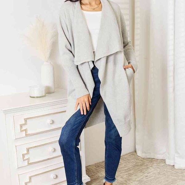 Duster Cardigan with Pockets-