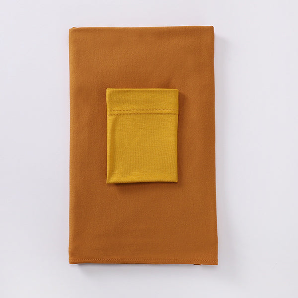 Women's Minimalist Modal Bottom Hat Integrated Scarf