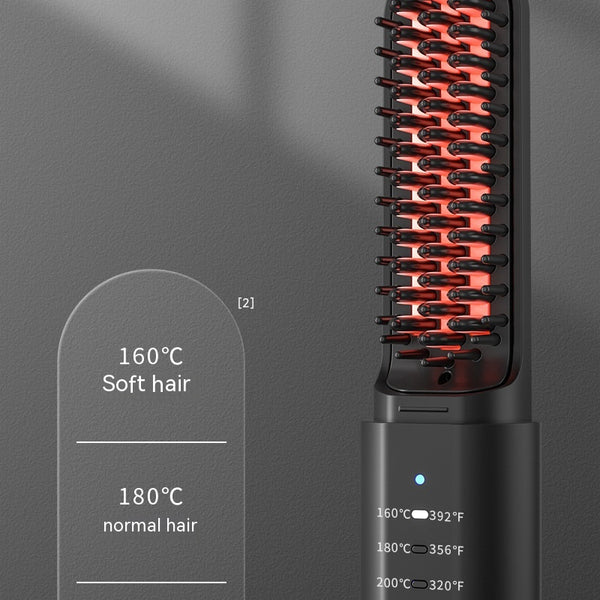 Wireless Negative Ion Straight Hair Comb