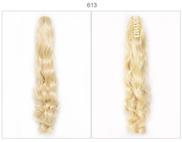 European Style Synthetic Curly Ponytail Wig