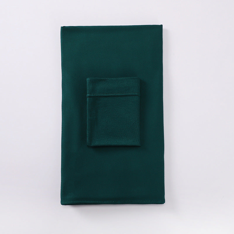 Women's Minimalist Modal Bottom Hat Integrated Scarf