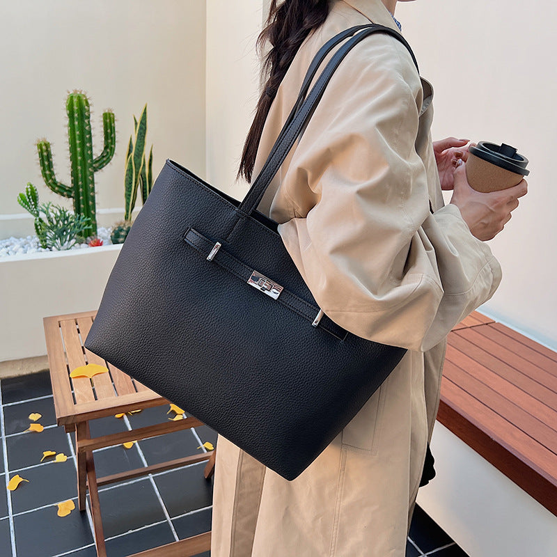 Simple Versatile Large-capacity Tote Bag For Women