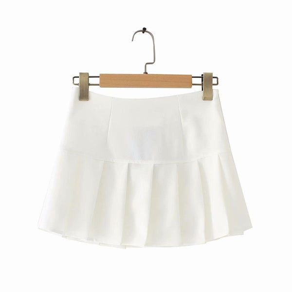 Ladies Mini Pleated Tennis Skirt for Campus Sports