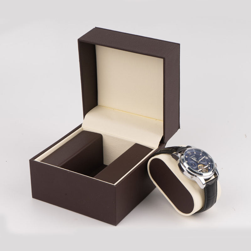 Flip Leather Single Watch Box