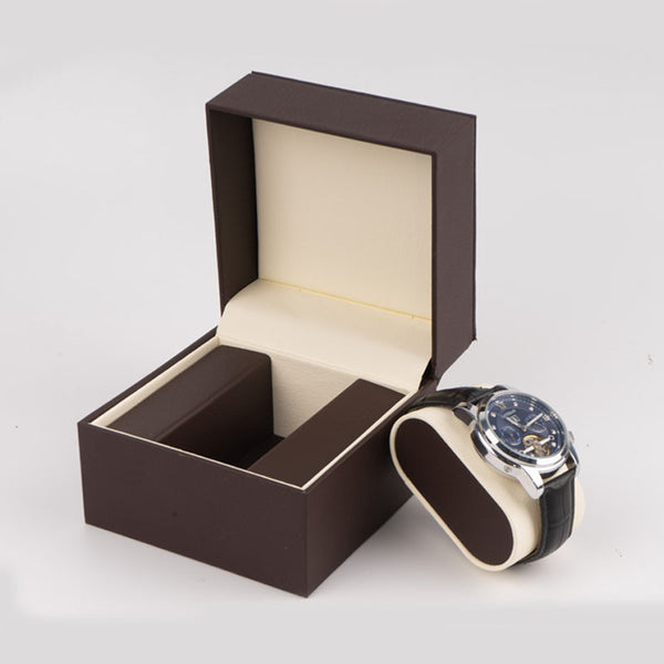 Flip Leather Single Watch Box