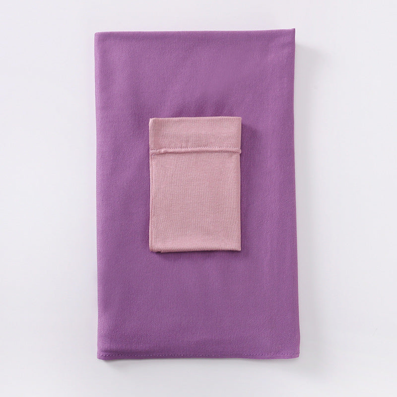 Women's Minimalist Modal Bottom Hat Integrated Scarf