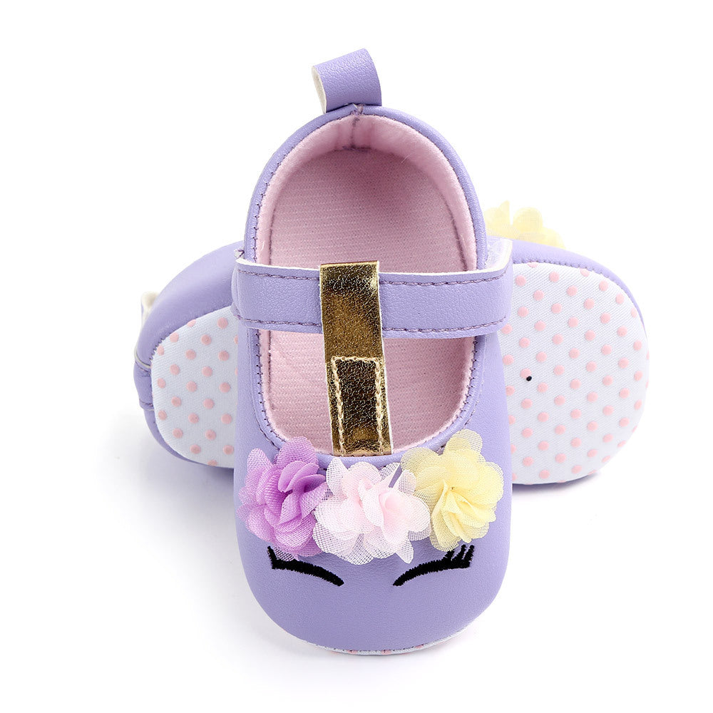 Cartoon Baby Princess Soft Sole Non-Slip Toddler Shoes