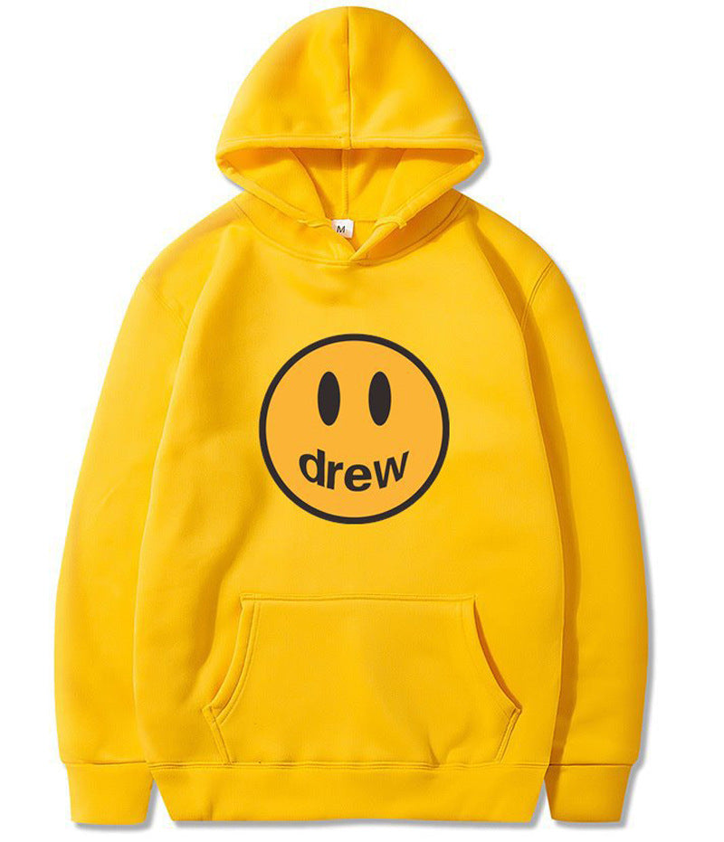 Trendy Printed Hoodie KPOP Style Streetwear Sweatshirt